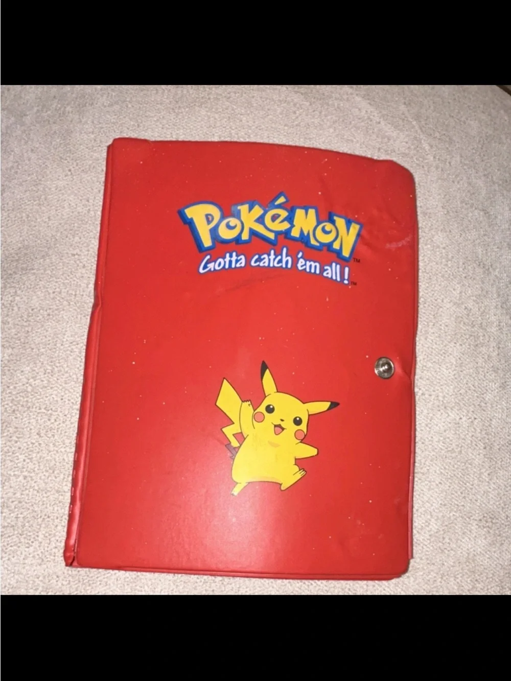 Red Pikachu Binder - Red Collector's Portfolio